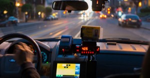 Completely drunk man confused a police car with a taxi